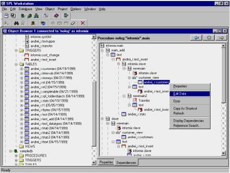 Server Studio - Advanced DBMS Tools for IBM Informix Servers